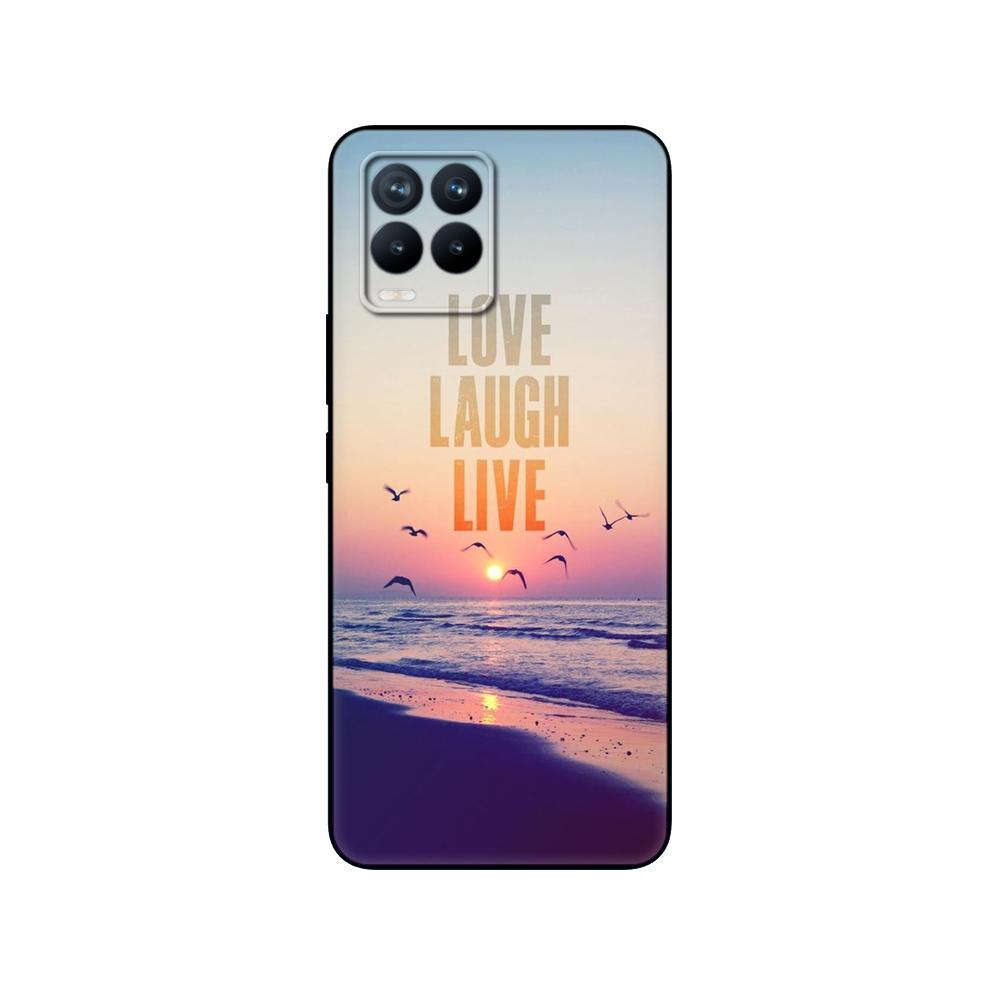 Pre puzdro Realme 8 6,4 palca Zadný kryt Pre puzdro na telefón Realme 8 Pro OPPO Realme8 4G RMX3085 Nárazník Mäkký silikónový 8pro čierne tpu puzdro
