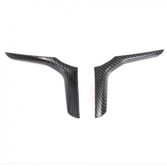 For BMW M Sport X3 X5 X6 X7 Steering Wheel Trim Molding Carbon Fiber Accessories