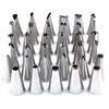 Icing Stainless Nozzles Piping 36pcs Steel Cream Tips Fondant Dessert Decorators Baking Tool
