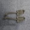 1 Pair Hanging Buckles Mini Dominator Clips Nylon Strap Webbing Elastic Cord for Hiking