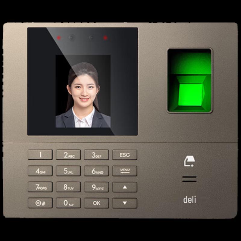 

Deli Smart Cloud Face & Fingerprint Attendance Machine CN plug (adapter included)