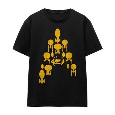 STAR TREK Unisex Adult Ship Delta T-Shirt