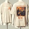 Fleetwood Mac For Fan Gift Tshirt Unisex Unisex Harajuku Oversized Unisex Short Sleeve Streetwear High Quality Couples Breathable