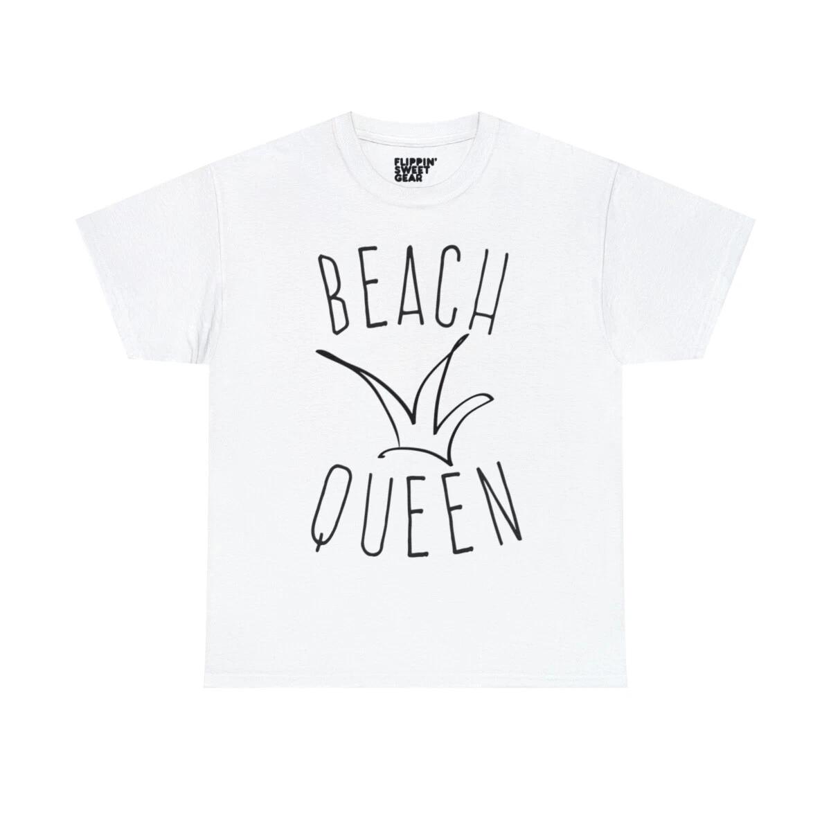 Beach Queen Graphic Tee Shirt M