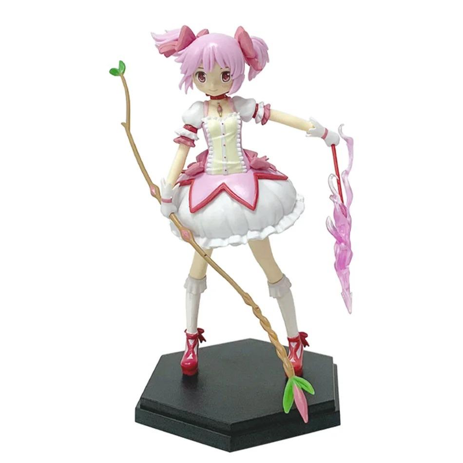 18CM Puella Magi Madoka Magica Kaname Madoka PVC Anime Actionfigur - Sammlermodell Spielzeug Geschenk Anime Cartoon Charakter