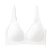 European and American Underwear Women's Seamless Bras, Large Breasts, Small Anti-sagging Breasts, Deep V No Steel Ring Bra, Plus Size