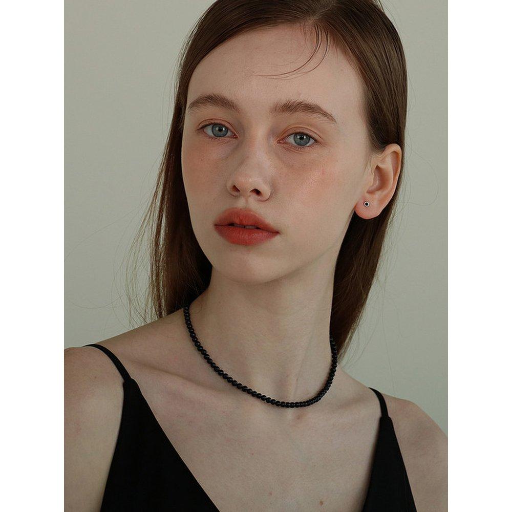 Black Onyx Necklace (4mm)