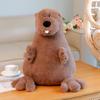 Funny Hippo/Polar Bear/Husky/Groundhog Plush Cute Fat Doll Toy Boy Girl Soft Throw Pillow Surprise Birthday Gift Fill Decor