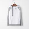 New 2020 Autumn/Winter Women's Patchwork Hooded Zipper Long Sleeve Hoodie, European American Style