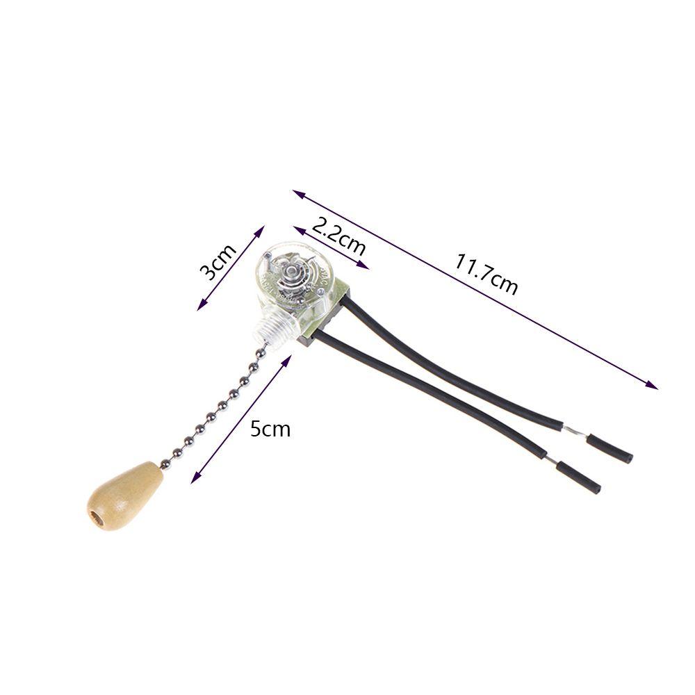 Bedside Lamp Wall Light Pull Switch Chain Cord Switch Light Replacement Tools Lighting Accessories