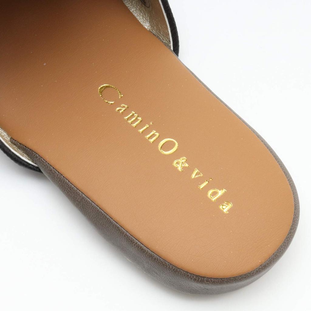 Camino Vida Opera Room Slippers (Gray, Medium)