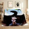 Dragon Flight Flannel Blanket Throw Blanket Soft Warm Sofa Bed Camping Home Decor Unique Christmas Gift C9211420