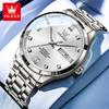 OLEVS Watches Man 9946 Original Luxury Brand Automatic Mechanical Waterproof Luminous Week Date Watches For Man Gifts Gift Box