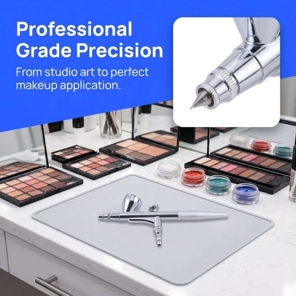 Precision Airbrush Sprayer Gravity Feed Airbrush Tool Art Spray Painting Kit Facial Art Painting