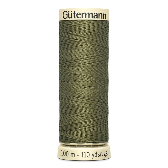 Fil à coudre 100% polyester Gutermann 1 Bobine - Att 432 - olive