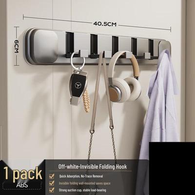 Miling Drill-Free Wall Coat Hook Rack