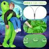 [Apparlxer] Fantasia de Alien, Fantasia Inflável de Meio Corpo, Cosplay de Alien, Fantasia, Halloween, Fantasia de Monstro Assustador, Tamanhos para Adultos e Crianças, Pegadinha Engraçada,