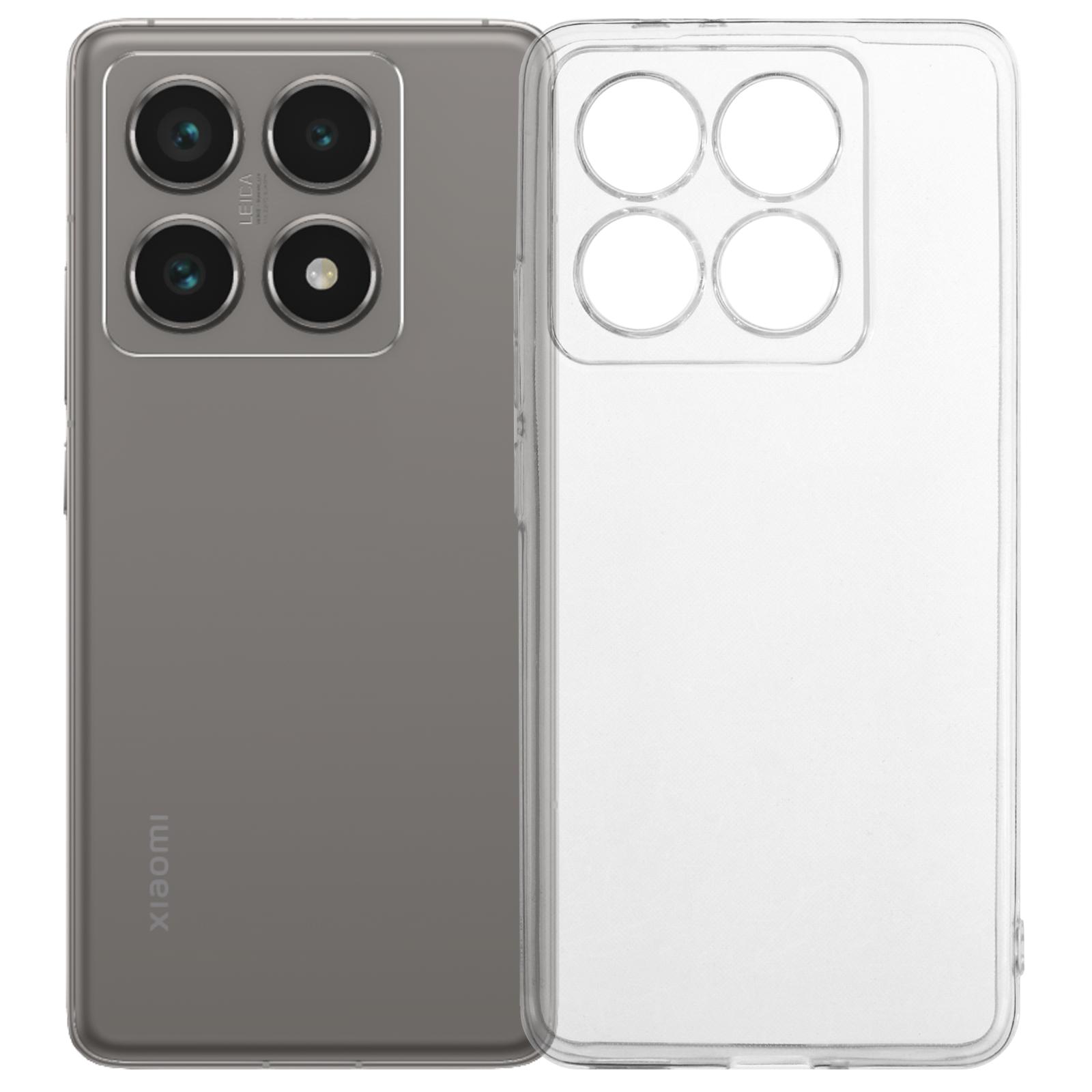 

UNITHIN For Xiaomi 14T Pro Case Ultra Thin 0.7mm Clear TPU Anti Drop Phone Cover Precise Cutouts A