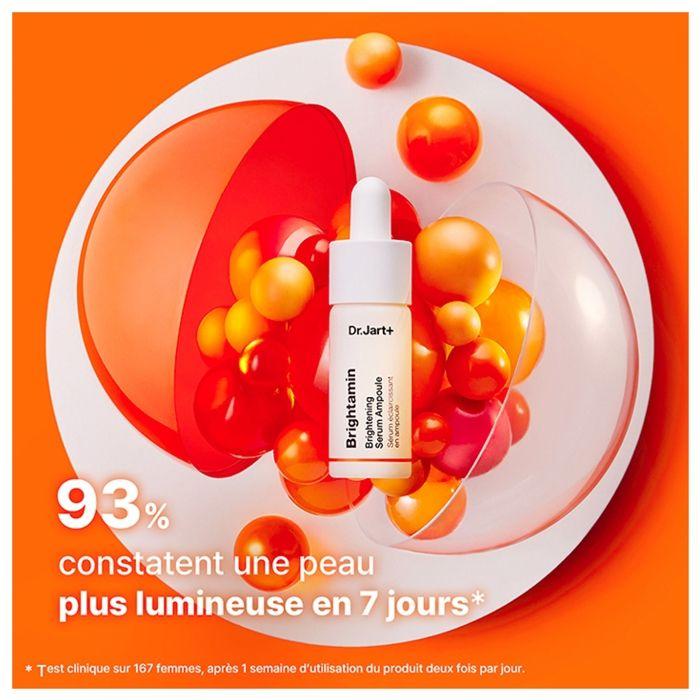 Dr. Jart+ Brightamin Sérum Éclaircissant en Ampoule Vitamine B3 et C 8 g