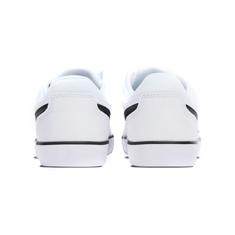 Nike Capri 3 Ltr Durable Shock Absorption Low Top Skate Shoes Kids Skate Shoes White Black 579948-106