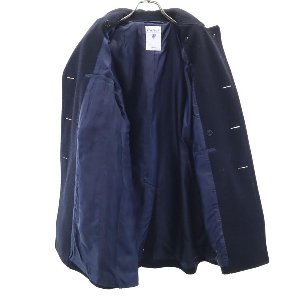 Orcival Melton Pea Coat 16 Navy Women Used