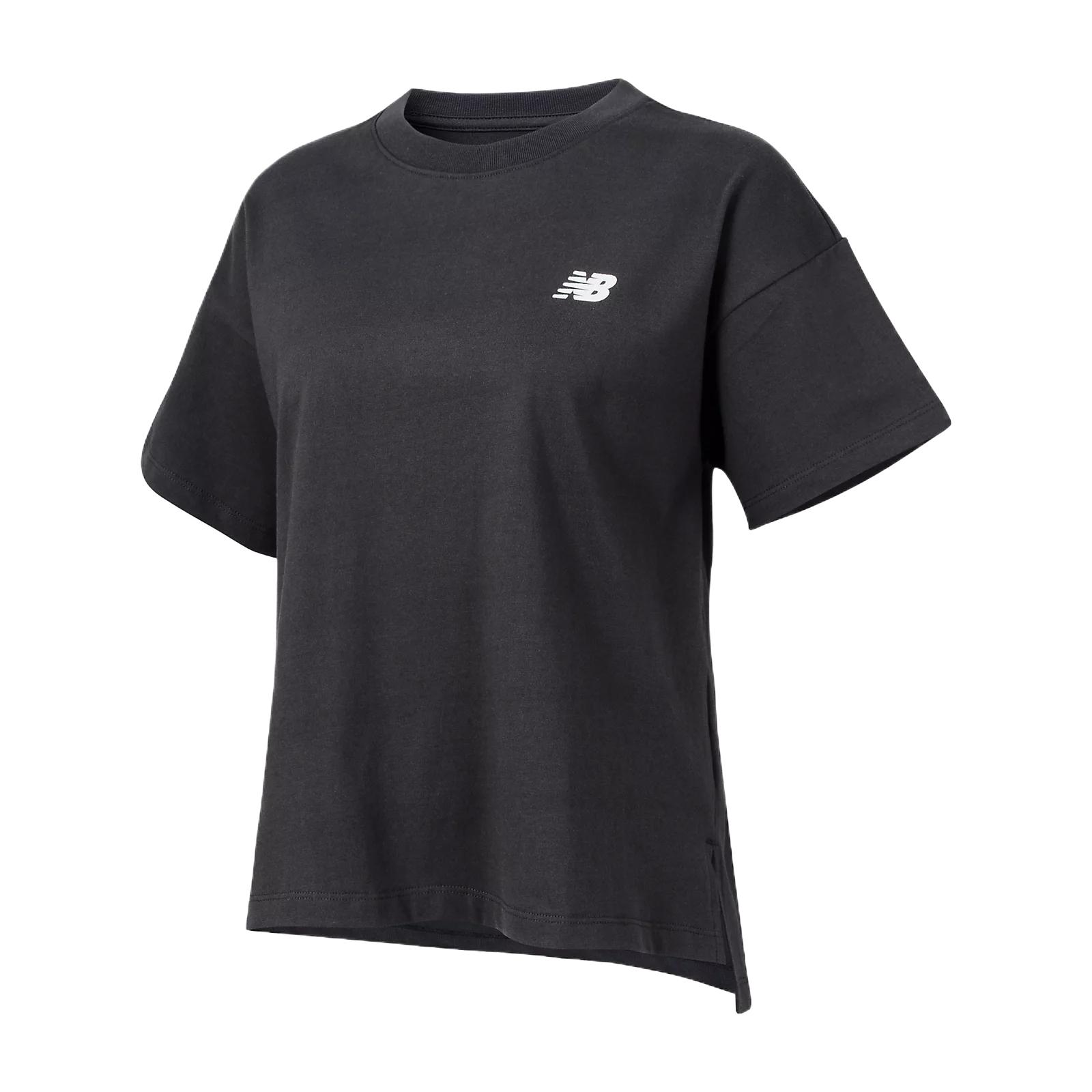 

New Balance Graphic Drop Shoulder Sleeve T Shirt Women s AWT53304-BLK S