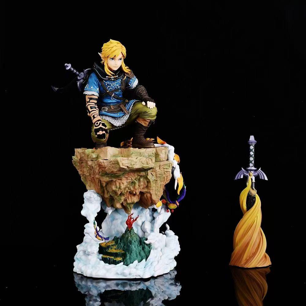 High-quality Zelda: Link's Tears of the Kingdom anime collectible toys, GK (giant kukri) figures, models, and figurines.
