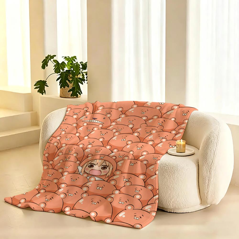 Himouto Umaruchan Anime Überwurf 240g Flanelldecke, geeignet für Sofas, Betten, Büros, exquisites Geschenk-Decken