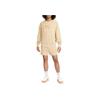 Nike Solid Color Logo Drawstring Pocket High Waist Shorts Men Bottoms Apricot DV9860-252