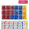 280/480/720/1200/1500pcs cold pressed wiring terminal combination box with quick wiring connection terminals