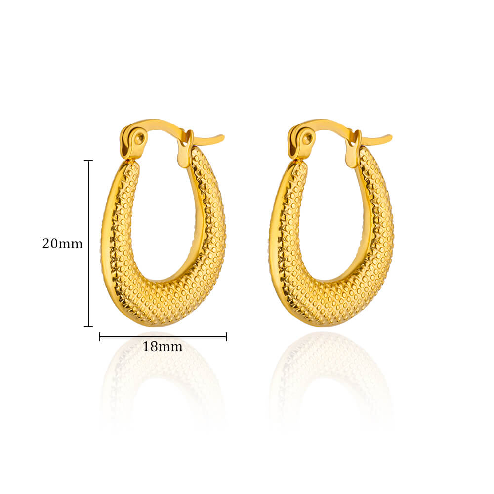 Серьги-кольца из нержавеющей стали для женщин и мужчин, золотого цвета, серьги из нержавеющей стали, тренд 2025, пирсинг, серьги, украшения