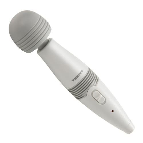 Thrive Handy Massager "Lightweight, cordless, easy vibration massage anywhere" MD-013S Light Gray Managed Medical Equipment