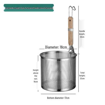 Sieblöffel aus Edelstahl