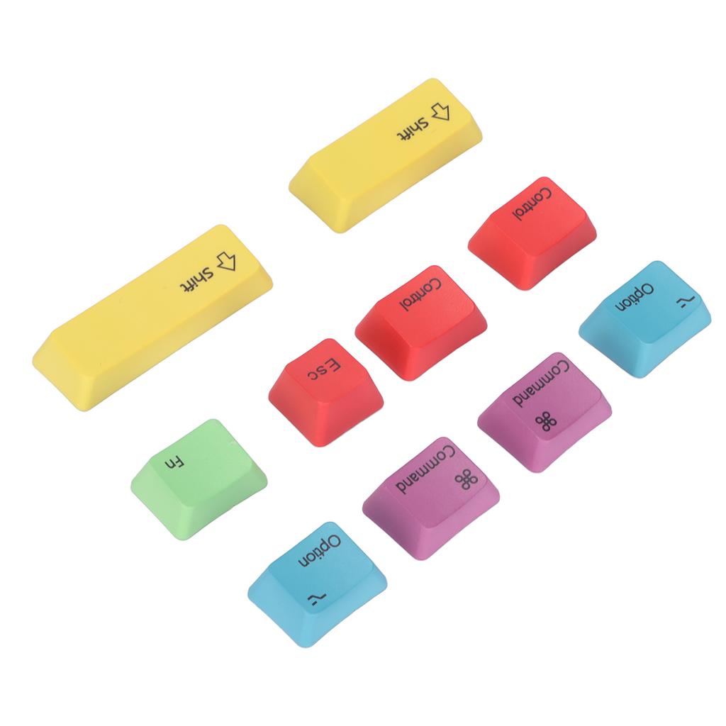 Keycaps PBT Material Bright Color Thermal Sublimation Process Colour Replacement Keycaps