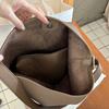 IELGY Autumn Winter Simple Large-Capacity One-Shoulder Underarm Bag Commuter Retro Bucket Bag