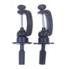 1 Pcs Mini Wig Head Stand Table Clamp Training Mannequin Wig Head Holder Adjustable Plastic Material Hair Accessory Tools