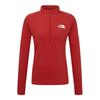 The North Face Women S Outler Long Sleeve Hoodie Red Nt7lr88b