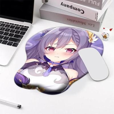 Anime Cute Cartoon Characters Silicone Wrist Mouse Pad Computer Keyboard Mouse Pad Office Game Wrist Bracket