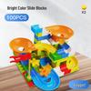 Large Particle Versatile Track Blocks Compatible with LEGO for Children Aged 3-6