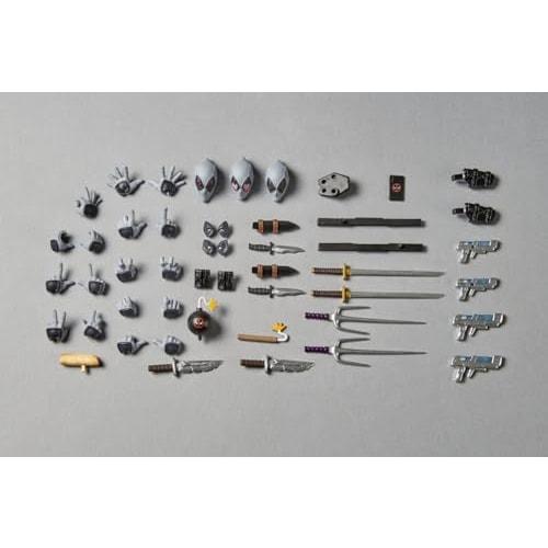 Kaiyodo Revoltech Amazing Yamaguchi Deadpool Ver. 2.5 X-Force Color, Approximately 170mm Tall, Non-scale PVC & ABS Painted Action Figure