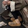 Women S Rhinestone Thick Soled Slip On Mules For Outdoor Wear