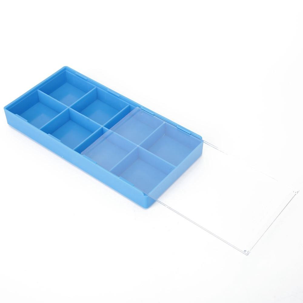 Plastic Material Watch Parts Storage Box 8 Grid Watchmaker Repairing Tools  Parts Organization