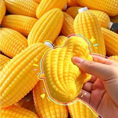 Kukurydza Chrupiąca Miękka Ściskana Zabawka Nieodbijająca Formowalna Piłeczka Antystresowa Zabawka Fidget Asmr Sensoryczne Zabawki do Redukcji Stresu Dla Dorosłych Prezenty