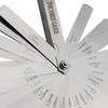 Samcos Thickness To Stainless Thickness Gap Measurement Tool Gauge, 32-Piece Set, 0.02mm 1mm, Steel, Gauge, Gauge, Thickness/Thinness