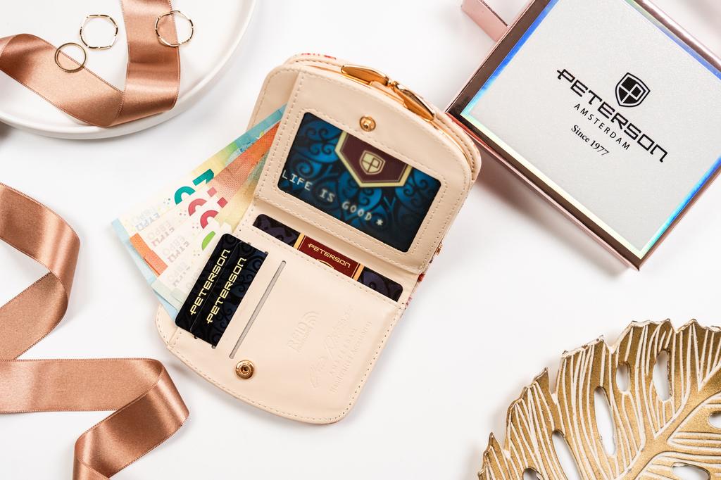 Small Women's Wallet Made of Eco-leather - Peterson