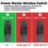 Driver Side Power Master Control Window Switch Replacement For 2009-2012 Dodge Ram 1500 2500 3500, OE Replace 4602863AD 4602863AB 4602863AC 901-473