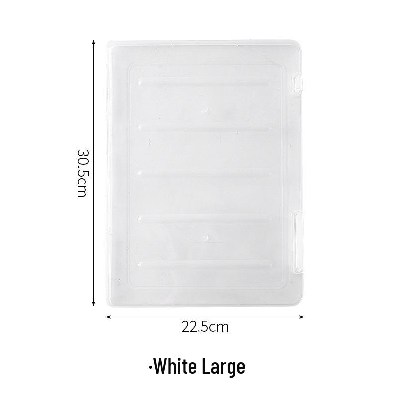 A4 Transparent Document Storage Box for Home and Office Use