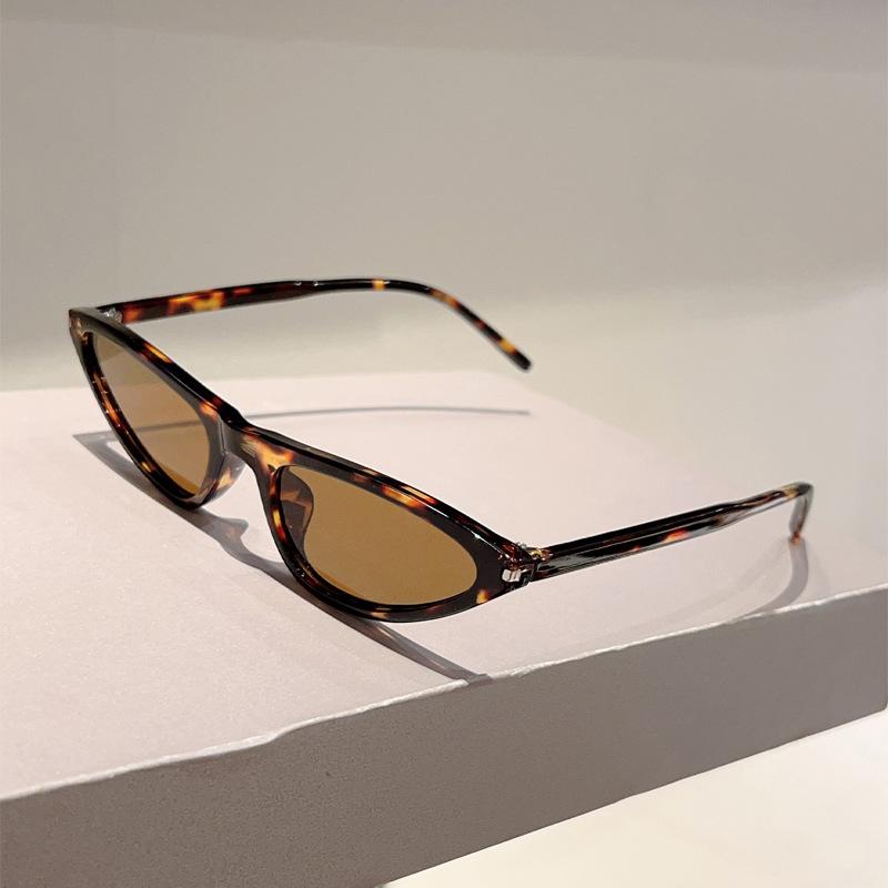 Vintage Triangle Cat Eye Sunglasses Women Men Luxury Designer Sun Glasses Punk Hip Hop UV400 Protection