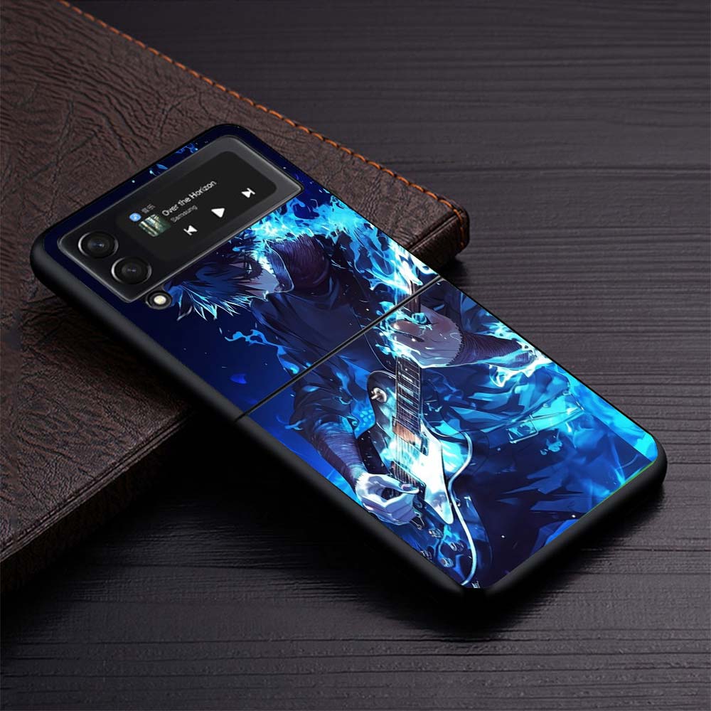 Dabi MHA My Hero A-Academy Phone Case For Samsung Galaxy Z Flip3 Flip4 Flip5 Flip6 Flip7 For Z Flip 7 6 5 4 3 5G Hard Folding Co