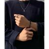 BTS Jungkook Worn Genuine Gemstone Bracelet Onyx Sodalite Healing Crystal Korean Idol Style Couple Jewelry Gift